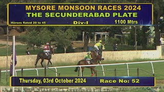 Race No 3 The Secunderabad Plate DIV  1 [upl. by Sjoberg]