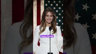 Melania Trump First Lady of United States melaniatrump firstlady donaldtrump shorts shortsfeed [upl. by Rambert]