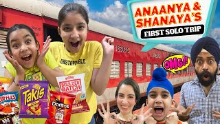 Anaanya amp Shanaya’s First Solo Trip  RS 1313 VLOGS  Ramneek Singh 1313 [upl. by Akerboom]