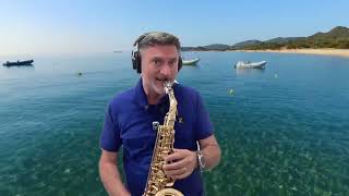 LEGATA AD UN GRANELLO DI SABBIA  Nico Fidenco  Cover Sax alto by Salvo Free Score [upl. by Marquez]