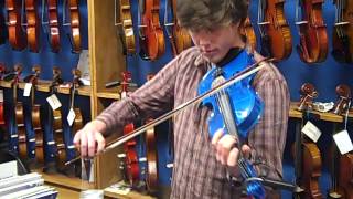 Richard plays the Cremona SV75 coloured Violin range  Hobgoblin Music Birmingham [upl. by Stelu]