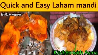 Quick and Easy Restaurant Style Laham mandi Recipe at home  recipe by Kitchen with Asma [upl. by Ettellocin533]