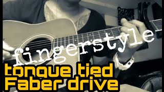 Tongue tied by faber drive in quotfingerstyle with lyricsquot [upl. by Elagibba]