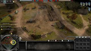 Coh 2 Wikinger Mod PvP 72  1v1  US Artillery vs Luftwaffe [upl. by Lucretia383]