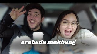 EVLENECEK MİYİZ  ARABADA SORU CEVAP MUKBANG ozgurhuan [upl. by Nilyaj]