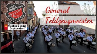 Bundesfanfarenkorps Neuss Furth  General Feldzeugmeister  Neusser Bürger Schützenfest 2022 [upl. by Valentina]