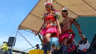 Trobriand Islands Milne Bay PNG Cultural Show of St Charles Lwanga Secondary Scool Port Moresby [upl. by Genna372]