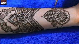 Full Hand Traditional Mehndi Design For Wedding amp Festivals  Rajasthani Mehendi Designs Tattoo HAND [upl. by Leifeste]