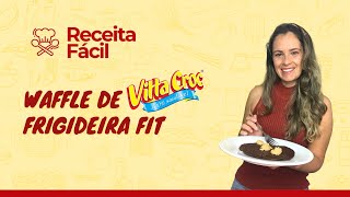 Receita waffle Fit com Aveia Vitta Croc [upl. by English]