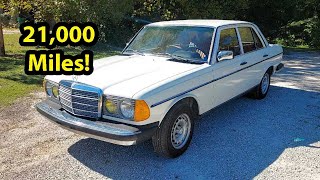 1984 Mercedes 300D 21000 miles  Part 1 Meeting The Owner [upl. by Ordnas]