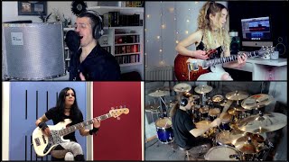 Bon Jovi  You Give Love a Bad Name  Full Band Collaboration Cover  Panos Geo [upl. by Eninotna]