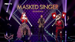 Masked Singer România Duelul dintre Unicorn și Tigru Cine a câștigat inima juraților [upl. by Ina374]