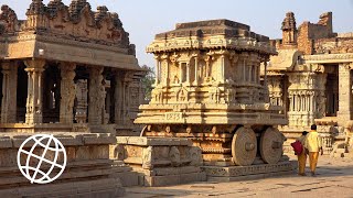 The Ruins of Hampi Karnataka India Amazing Places 4K [upl. by Kellsie480]