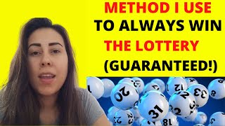 How To Win The Lottery  Strategy I Use and Show HOW TO ALWAYS WIN at Lotto How To Make Money NOW [upl. by Eseilenna]