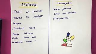 Mezhepler tarihi ⁉️Önmeli hap bilgiler 💊 Çıkmış ve çıkacak olan önemli terimler [upl. by Naujtna]