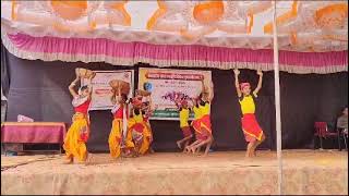 Koli dance  Easy dance for primary students  Aai tuza deul  Mi hay Koli  Vesavchi Paru  Mashup [upl. by Ylrebmik]