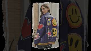 Custom Patch Jacket  Style design patch art jacket [upl. by Braun]