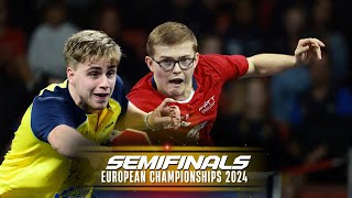 FULL MATCH  Truls Moregard vs Alexis Lebrun  2024 European Championships Semifinals [upl. by Darn424]