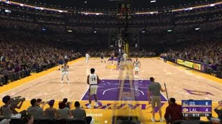 NBA 2K22 PS4 Lakers vs Wizards [upl. by Rosenkrantz]