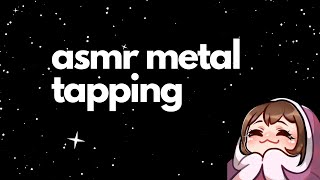 asmr metal tapping  water bottle amp various cans [upl. by Alit]