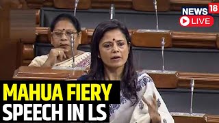 LIVE Day5 Of The Lok Sabha Session  Mahua Moitra Live  Mahua Moitra Speech  INDIA Bloc N18L [upl. by Enneillij101]