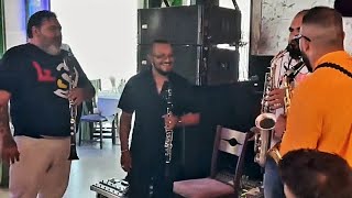 Aliosha Orlin Pamukov Miletin Tomas Pumata 💯🎷 Balkan improvisations [upl. by Nosila]