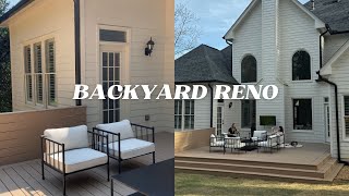 Minimalist Backyard Renovation Reveal  Phase 2 to a larger project [upl. by Mccutcheon]