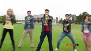 Power Rangers Megaforce  Morph 4  Power Rangers Official [upl. by Annaed]