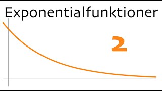 Funktioner och grafer  Exponentialfunktioner 2 [upl. by Tye]