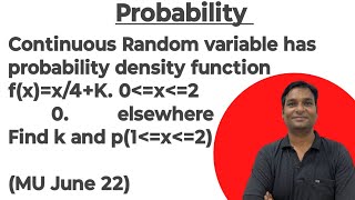 Probability density functionintegration type Example o3 [upl. by Lleunamme]