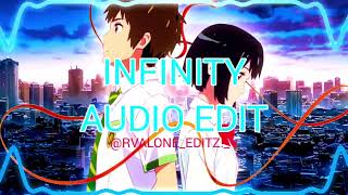 infinity  jaymes young edit audio [upl. by Irotal]