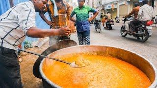 Indian Street Food Tour in Hyderabad India  Street Food in India BEST Biryani [upl. by Hermosa300]