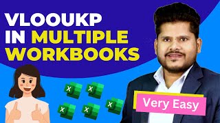 How To Use Vlookup in Multiple Excel Workbooks in Hindi  Vlookup Tutorial  Vlookup In Excel [upl. by Kohl971]