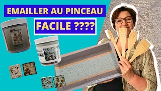 Comment émailler au pinceau avec des émaux prêts à lemploi avec une facilité déconcertante [upl. by Donnell]