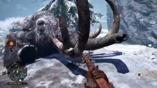 Far Cry Primal Killing The Bloodtusk Mammoth [upl. by Faux]