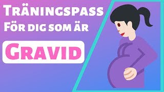 Träningspass för dig som är GRAVID [upl. by Nohsed]