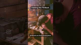 Building flintlock pistol pt 4 flintlock gunsmith muzzleloader woodworking carpenter history [upl. by Elumas]