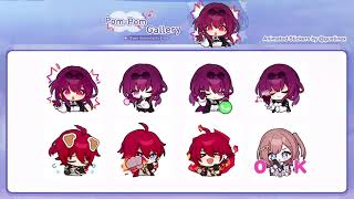 20 Animated Honkai Star Rail Stickers [upl. by Angy]