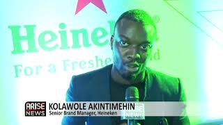 HEINEKEN BEER LAUNCHES 45CL BOTTLE [upl. by Otinauj]