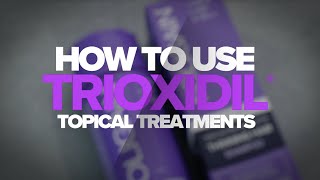 How to apply FOLIGAIN TRIOXIDIL Topical Solutions For Thinning Hair [upl. by Howenstein]