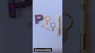 How To Attach A Keyring🔑✨ Keychain Tutorial✨tutorialhowtoart artistpart2 [upl. by Enovi]