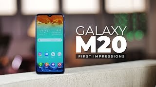 Samsung Galaxy M20 First Impressions [upl. by Monique]