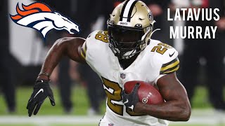 Latavius Murray  NFL Highlights  Denver Broncos RB [upl. by Adiaroz]