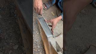 New amazing ideas for Vertical welding of Pakistani expert welder shortsvideo welding [upl. by Ginder]