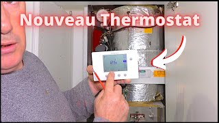 Remplacement Thermostat dambiance FRISQUET  Hydromotrix [upl. by Weld]