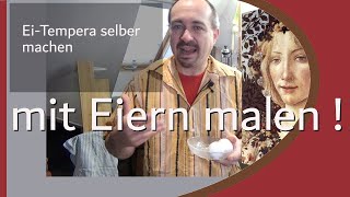 Eitempera selber machen [upl. by Lenhart]