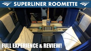 Amtrak SUPERLINER ROOMETTE Review The 170 Experience [upl. by Pazit]