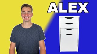 Easy to Follow  ALEX Drawer Unit IKEA Tutorial [upl. by Anpas]