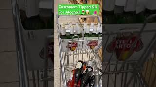 Instacart Customers Tipped 11 For Alcohol 🧑‍🌾🥕🛒🛍️🫢🍷🍻🥃🚗 shorts lcbo shoppingvlog [upl. by Eirena355]