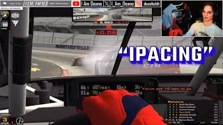 “iPacing” Top Split Iracing NASCAR Fixed  Martinsville Highlights [upl. by Hume254]